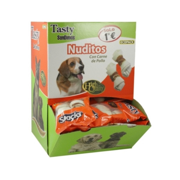 Nuditos Con Carne Bolsa 2X12 Gr. Caja 40 Und.