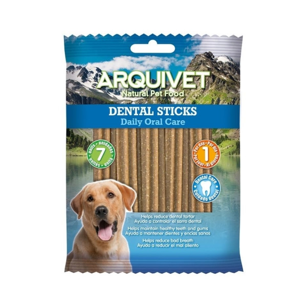 Dental Sticks Bolsa 7 Uds./170Gr. Arquivet