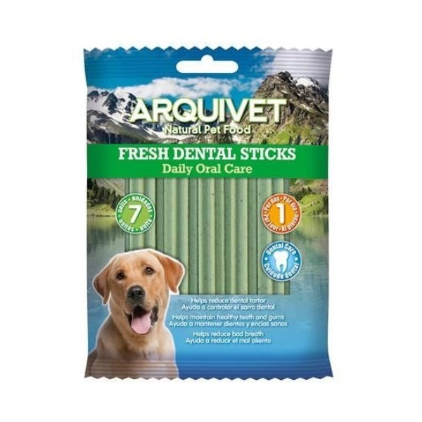 Fresh Dental Sticks Bolsa 7 Uds./140Gr. Arquivet