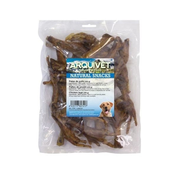 Patas De Pollo Naturales 250Gr.Arquivet