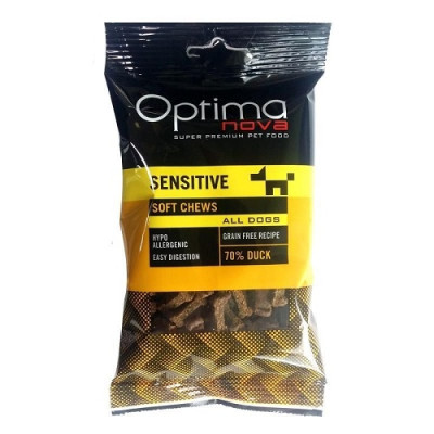 Snack Sensitive Pato 150Gr.Optima Nova