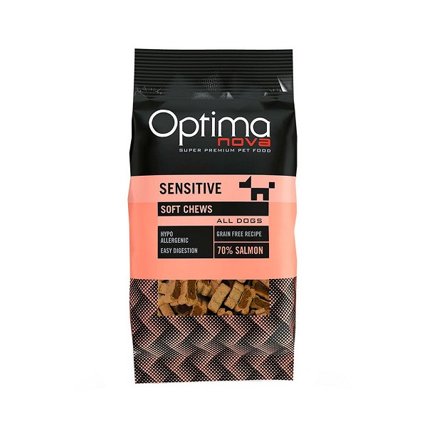 Snack Sensitive Salmon 150Gr.Optima Nova