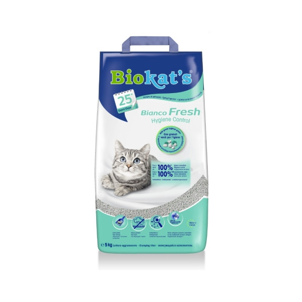 Arena Biokat´S Bianco Fresh 5 Kg.