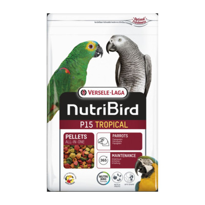 Nutribird P15 Tropical 1 Kg. Versele-Laga