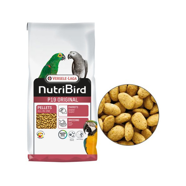 Nutribird P19 Original Cria 10 Kg. Versele-Laga