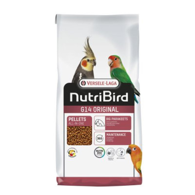 Nutribird G14 Original 10 Kg. Ninfas/Agapornis