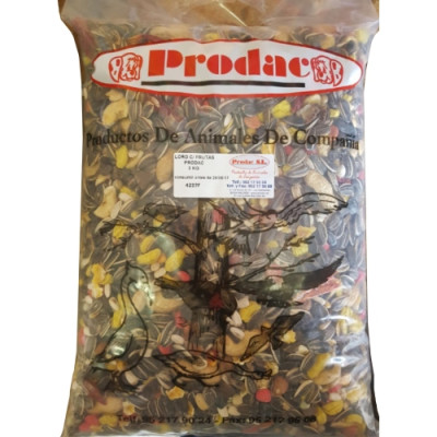 Loros Con Frutas 3 Kg. Prodac