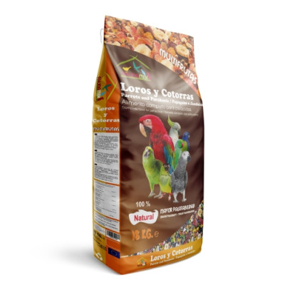 Loros Con Frutas 18 Kg. Faunamix