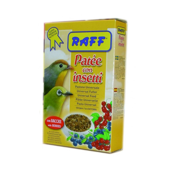 Raff Patee Con Insectos 400 Gr.