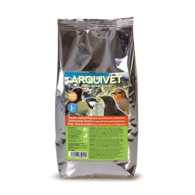 Pasta Universal Insectivoros Y Frutivoros 1 Kg. Arquivet