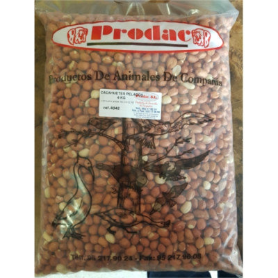 Cacahuetes Pelados 4 Kg.Prodac