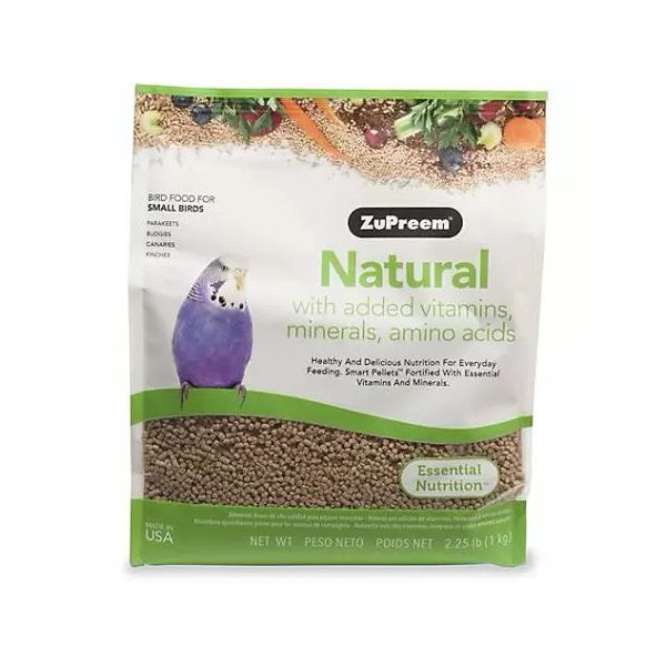 Zupreem Natural Dieta 1 Kg. Periquitos