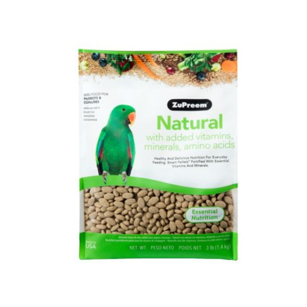 Zupreem Natural Loros Medianos 1,36 Kg.