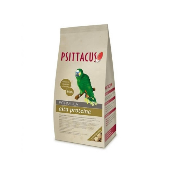 Psittacus Pienso Alta Proteina 800 Gr.