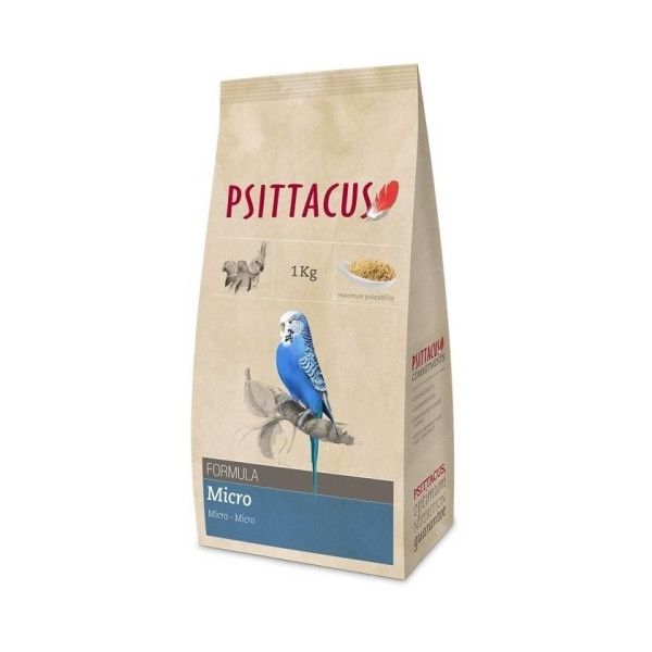 Psittacus Pienso Micro 1 Kg. Periquitos.