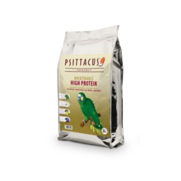 Psittacus Pienso Alta Proteina Bolsa 3 Kg.