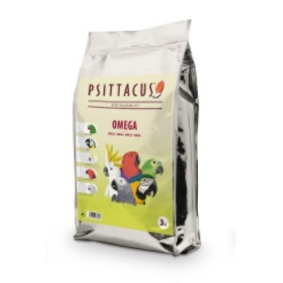 Psittacus Pienso Omega Bolsa 3 Kg.