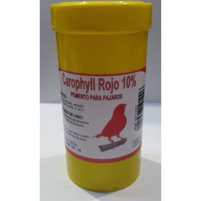 Carofil Rojo 10%  50 Gramos. Prodac