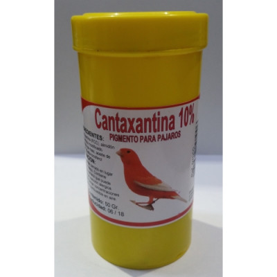 Cantaxantina 10%  50 Gramos.Prodac