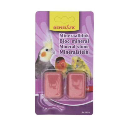 Bloque Mineral Ninfas 2Uds.Benelux