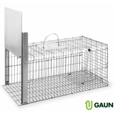 Cesto Caza Plegable Galvanizado