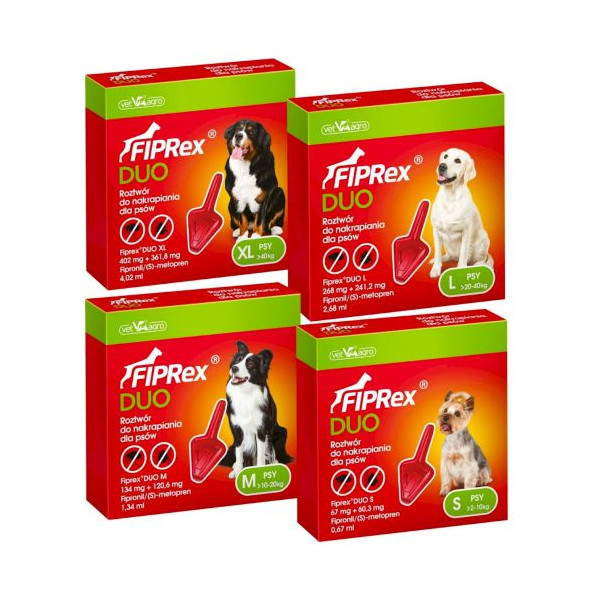 Pipetas Fiprex Duo Para Perros