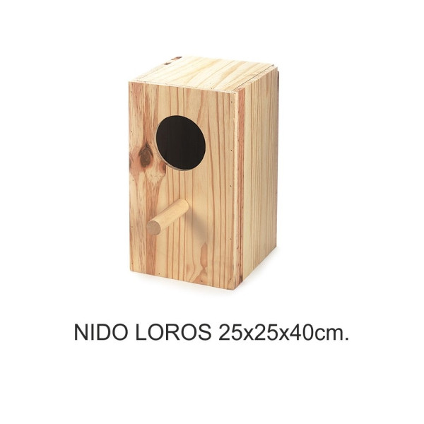 Nido Loros 25X25X40 Cm.