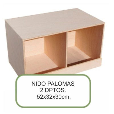 Nido Madera Palomas 2 Dptos.