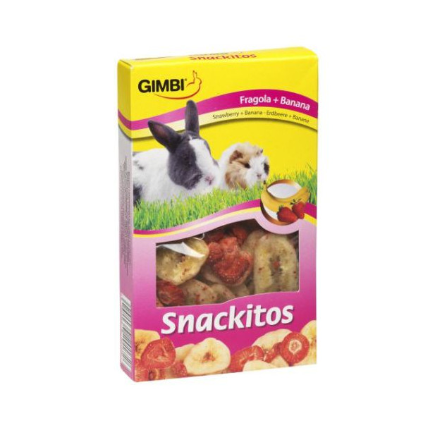 Snackitos Fresa Y Platano 60Gr.