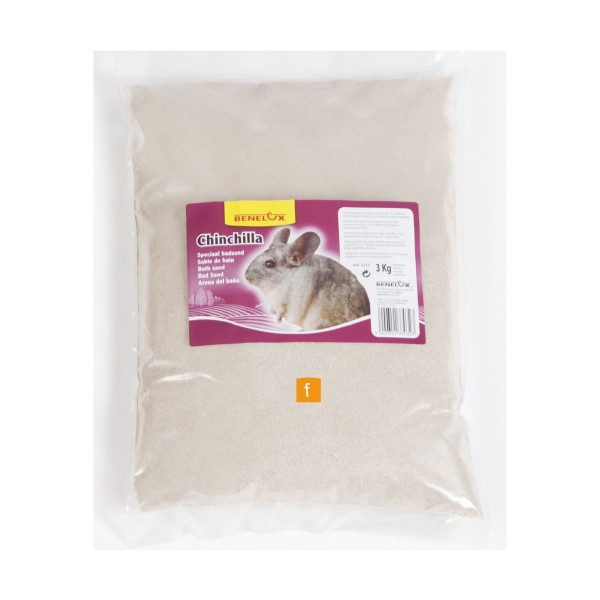 Arena Baño Chinchilla  3 Kg. Benelux